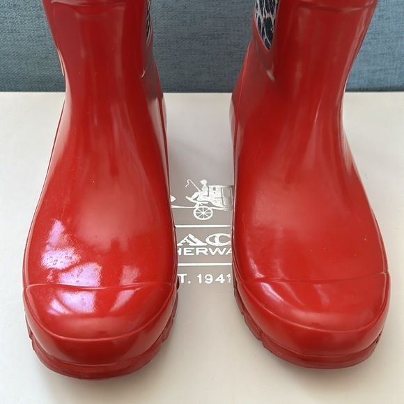 Coach Pearl Legacy Cheetah Rain Boot - Picture 5 of 8